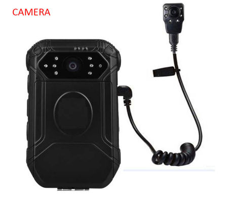 1080 P Police Camera Recorder GPS Supported , Body Worn Camera IR Function